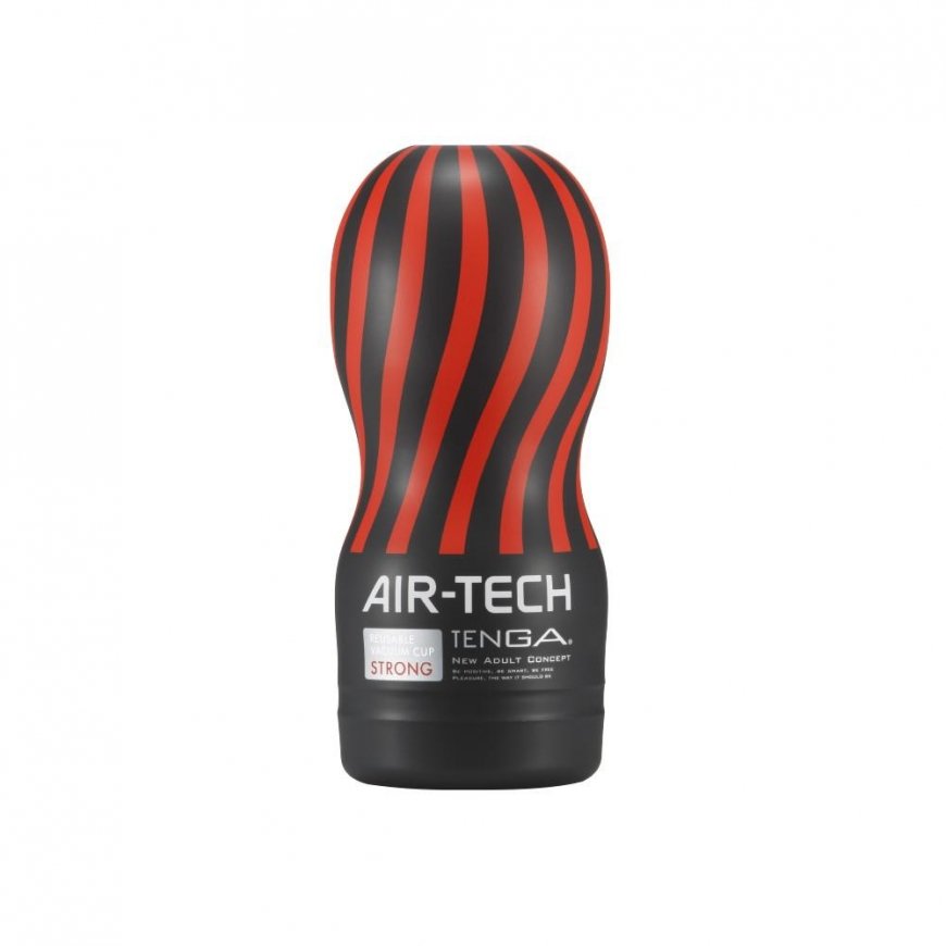 Tenga AIR-TECH STRONG Male stroker musta Kestomuovinen elastomeeri