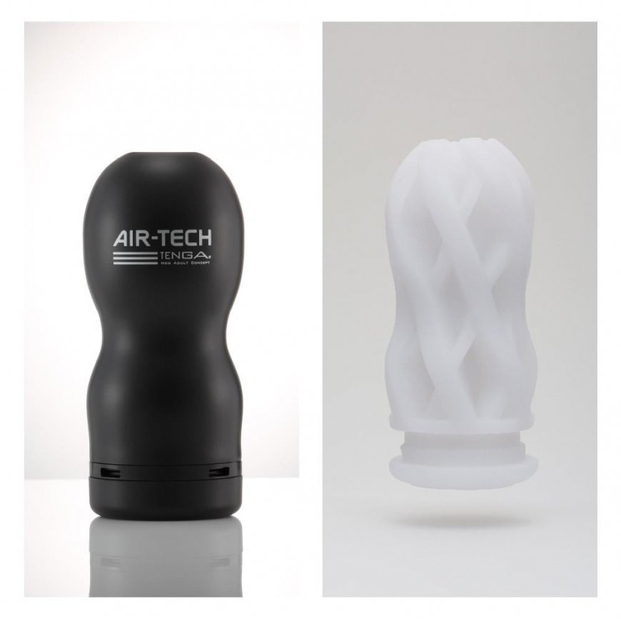 Tenga AIR-TECH STRONG Male stroker Черный Термопластичный эластомер (TPE) – 3