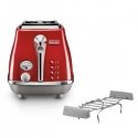 De’Longhi Icona Capitals 6 2 viil(ud) 900 W Punane