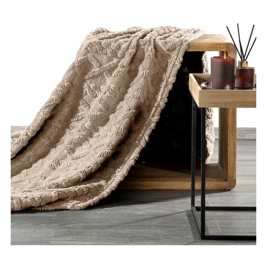 Eurofirany Euro curtains D91/K/WARKOCZ/BE 150X200 BEIGE