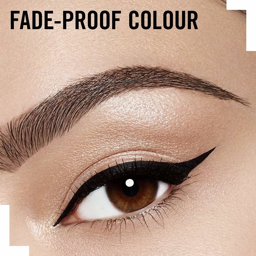 Rimmel Glam'Eyes Professional подводка для глаз 3,5 ml Жидкий 001 Black Glamour – 5