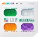 Tenga Uni set uniwersalnych nakładek masturbujących 4 pcs.. Tenga Uni set uniwersalnych nakładek masturbujących 4 pcs..