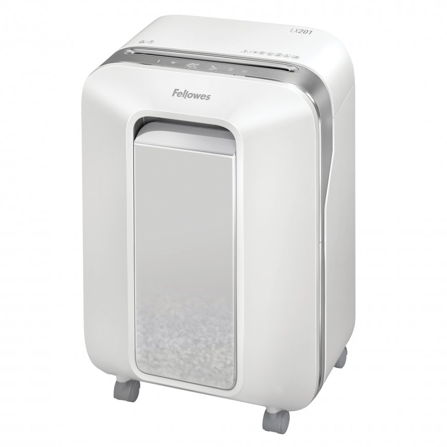 Fellowes Powershred LX201 измельчитель бумаги Микро-поперечная резка 23 cm Белый