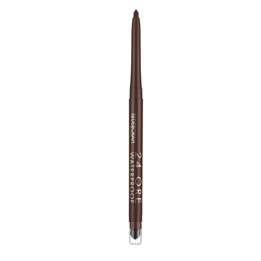 Deborah Milano 24ore Waterproof Eye Pencil 0,5 g Ruskea