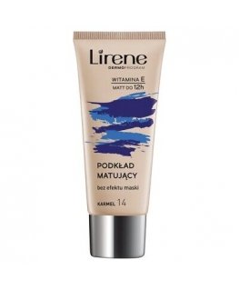 Lirene Nature Matte fluid 14 Caramel with mattifying effect 30 m