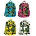 Camouflage assorted thermal backpack, fuchsia|blue|yellow|white Camouflage assorted thermal backpack, fuchsia|blue|yellow|white