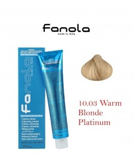 Fanola Colouring Cream professional permanent hair colour 10.03