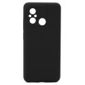 Connect Premium Soft Touch Silicone Case Xiaomi Redmi 12C Black
