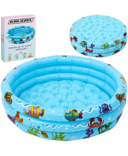 Inflatable pool for children - paddling pool kruzzel 20932