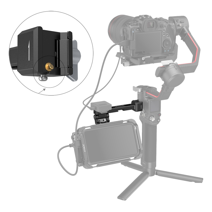 SmallRig 3026 Monitorius Mount for Ronin RS2/RSC2 – 4