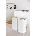 SmartStore Collect with wooden lid, 53 L, white SmartStore Collect with wooden lid, 53 L, white