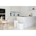 SmartStore Collect with wooden lid, 53 L, white SmartStore Collect with wooden lid, 53 L, white