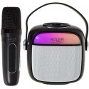 Adler AD 1199B Garsiakalbis do karaoke su mikrofonu - sd/usb/aux/bluetooth
