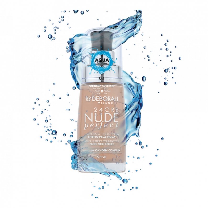 Deborah Milano 24ore Nude Perfect Foundation 30 ml 35 g Pumppudel Vedelik 3 Sand – 2