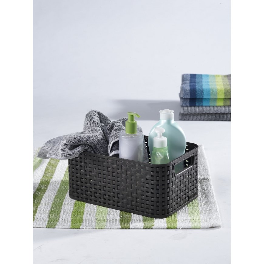 Curver Style S Storage basket Rattan Grey – 2