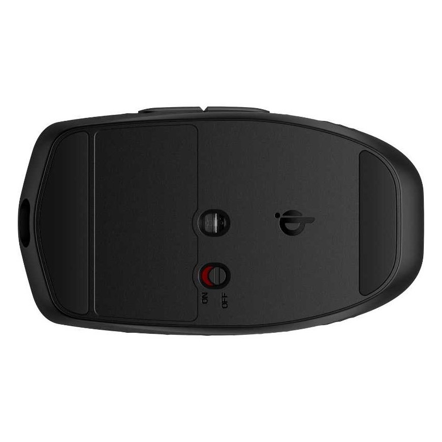 HP 695 Wireless Bluetooth Pelė - Wireless Qi-Charging, Programmable, 4-way Scrolling - Juodas – 3