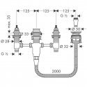 Hansgrohe 13244180 vonios kambario čiaupas Hansgrohe 13244180 vonios kambario čiaupas