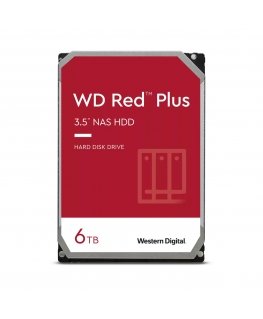 Western Digital Red Plus WD60EFPX internal hard drive 3.5" 6 TB Serial ATA III