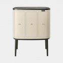 Brabantia Bo Touch Bin 33 L 3 basket(s) Beige