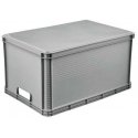 Storage box Keeper, 60 x 40 x 32 cm, 64 l, gray Storage box Keeper, 60 x 40 x 32 cm, 64 l, gray