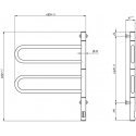 Towel dryer Navin Fouette 480*600 Sensor 12-112033-4860 Towel dryer Navin Fouette 480*600 Sensor 12-112033-4860