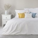 Eurofirany NOVA COLOR POS/NOVAC/B/PO Cotton duvet cover with satin gloss, 220X200 cm, color: white