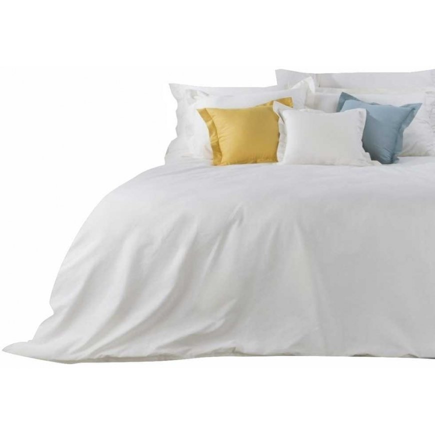 Eurofirany NOVA COLOR POS/NOVAC/B/PO Cotton duvet cover with satin gloss, 220X200 cm, color: white – 4