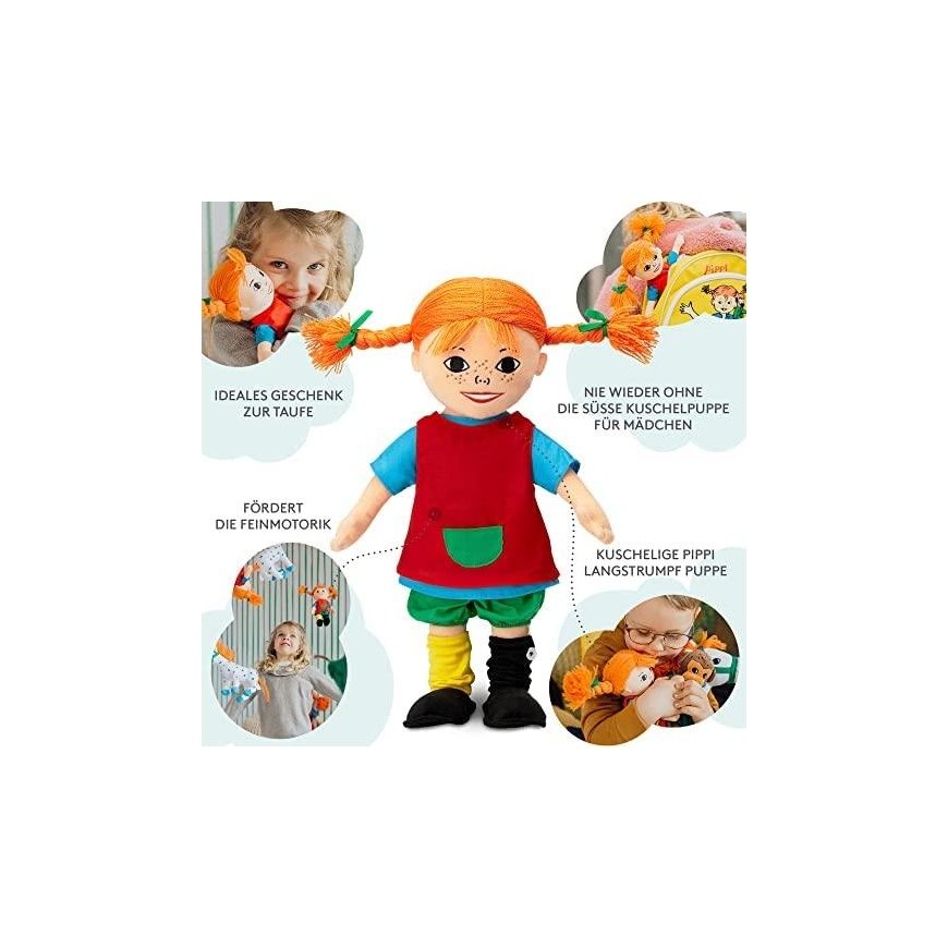 PIPPI Plush Pepe Longstocking, 40 cm – 5