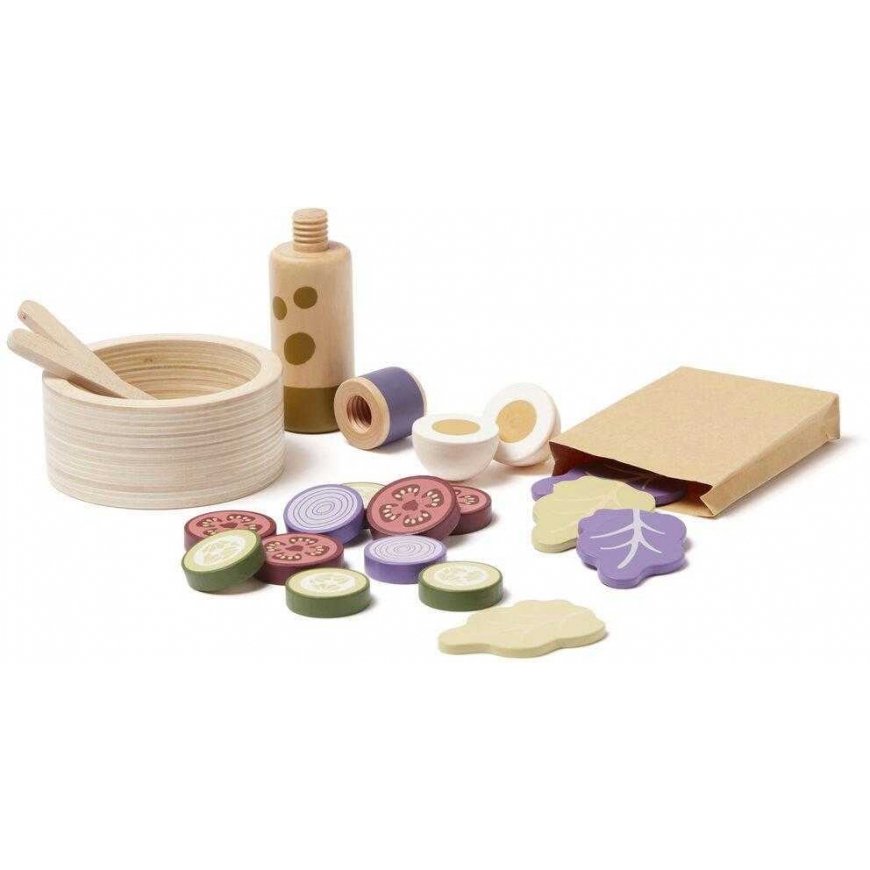 Kids Concept Kids Concept - Salad Making Set | Multicolor (KID'S HUB)