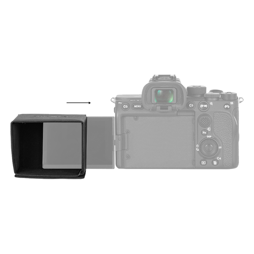 SmallRig 3206 Sunhood For Sony A7S III/ 7C/ ZV-1/ FX3 – 3