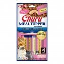 INABA Churu Meal Topper Tuncis ar lasi - kaķu gardumi - 4 x 14g INABA Churu Meal Topper Tuncis ar lasi - kaķu gardumi - 4 x 14g