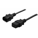 PowerWalker 91010040 toitekaabel Must C14 pistikut C19 pistikut PowerWalker 91010040 toitekaabel Must C14 pistikut C19 pistikut