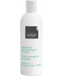 Ziaja Atopic Skin Dermatological Formula Bath & Shower Oil Softening - Promašťující olej do koupele pro atopickou pokožku