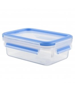 Tefal K30212 pārtikas uzglabāšanas konteiners Taisnleņķa Kaste 1 L Zils, Caurspīdīgs 1 pcs