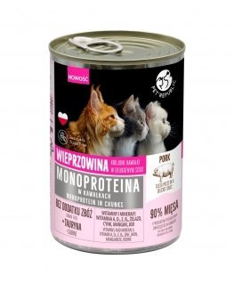 PET REPUBLIC Monoprotein Pork in sauce - wet cat food - 400g