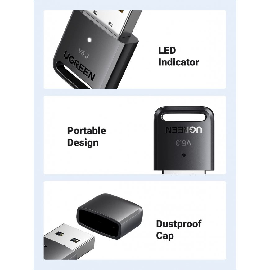 UGREEN Bluetooth 5.3 USB Adapter