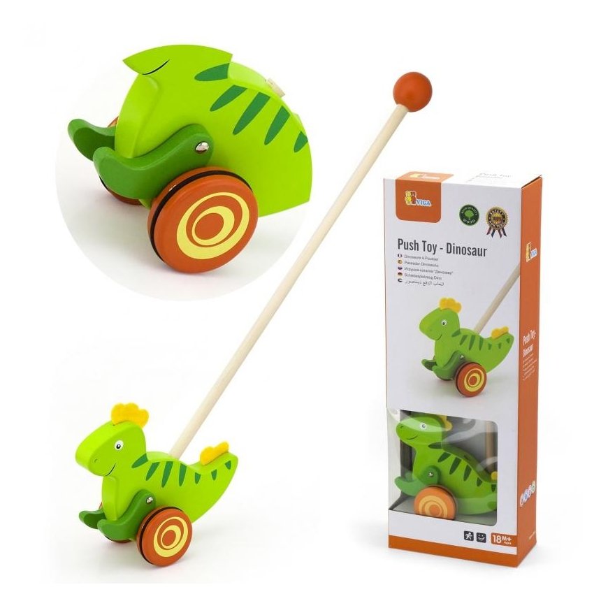 Wooden push dinosaur, Viga – 5