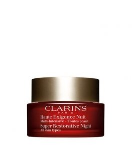Clarins Super Restorative Night Cream Yövoide Kasvot 50+ vuosi/vuosia 50 ml