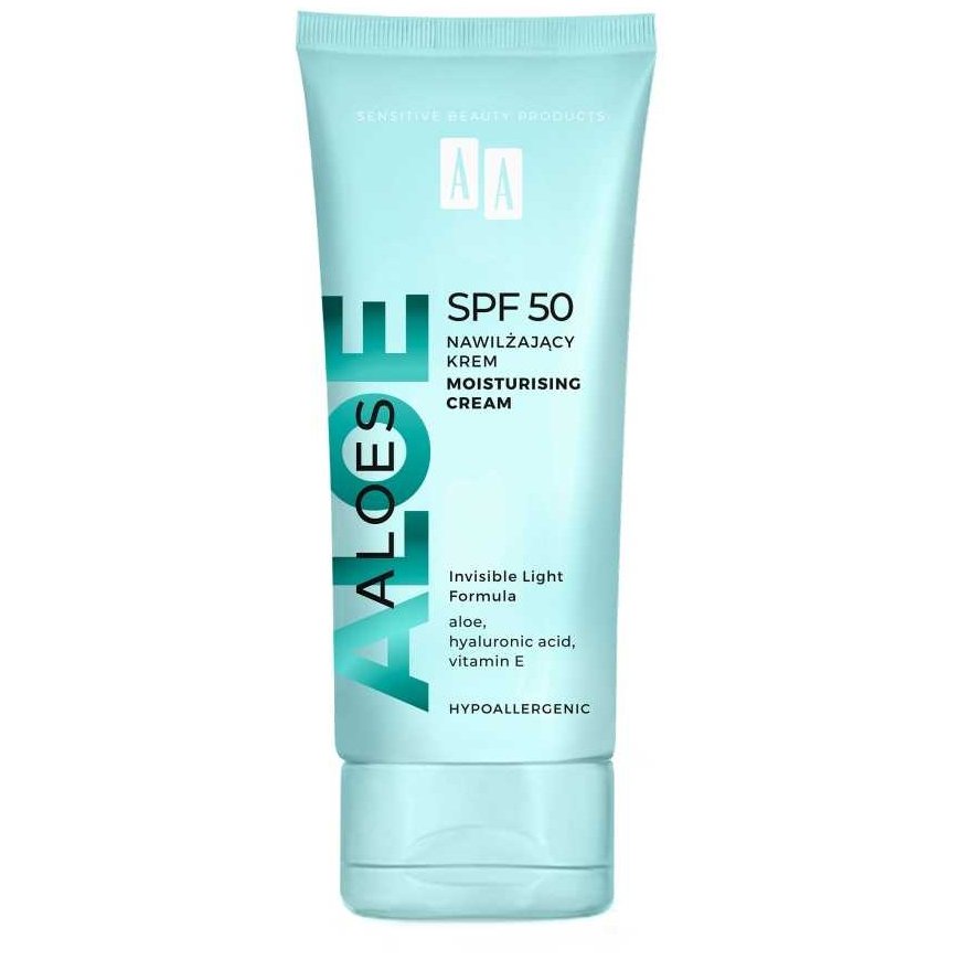 AA Aloes nawilżający krem SPF50 40ml