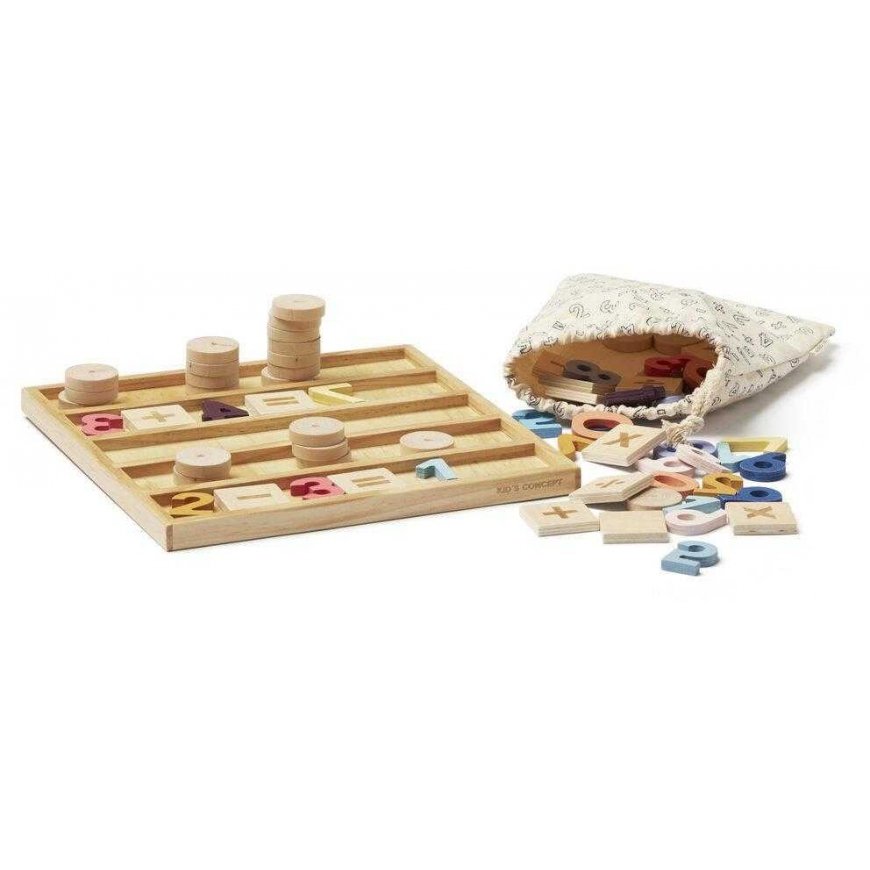Kids Concept Kid's concept - Tablica kalkuacyjna | Multicolor (CHILDREN'S BASIC) – 3