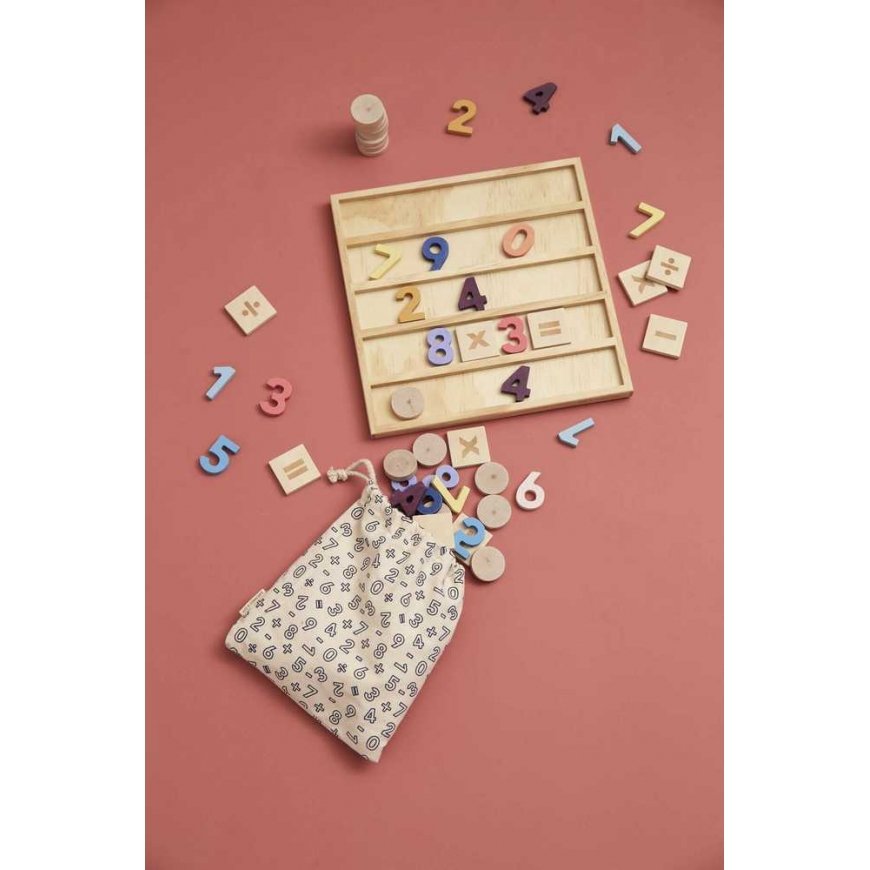 Kids Concept Kid's concept - Tablica kalkuacyjna | Multicolor (CHILDREN'S BASIC) – 4