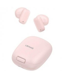 USAMS Słuchawki Bluetooth 5.3 TWS ID Series bezprzewodowe różowy
