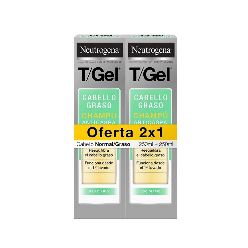 Neutrogena T-Gel Anti-dandruff Shampoo Normal Greasy
