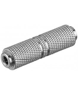 Goobay 11884 kabeļu spraudņu pāreja 3.5 mm 3,5 mm Sudrabs