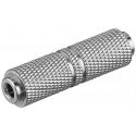 Goobay 11884 kabeļu spraudņu pāreja 3.5 mm 3,5 mm Sudrabs