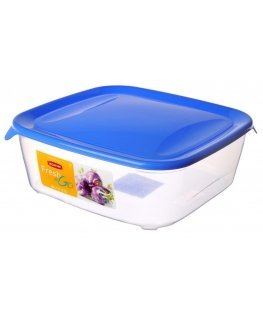Food container square 2,9L Fresh&Go blue