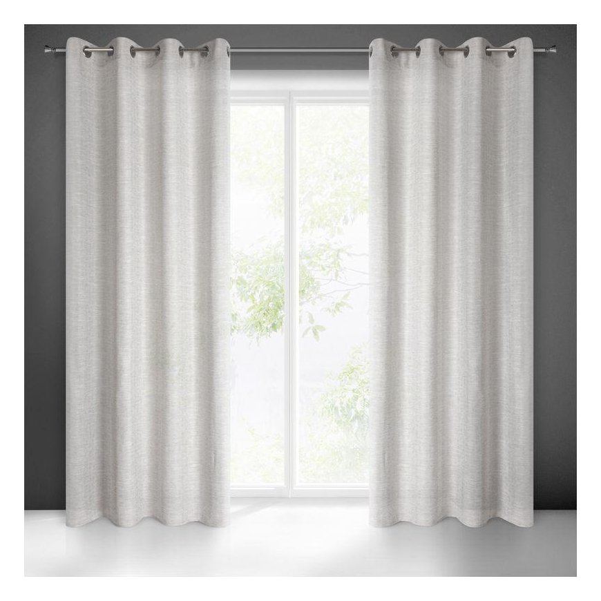 Night curtains Eurofirany Anita, gray, 140x250 cm – 2