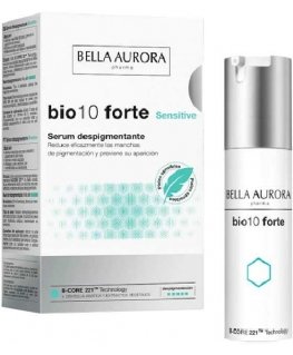 Bella Aurora Bio10 Forte Sensitive serumas nuo pigmentinių dėmių 30ml