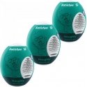 SATISFYER 3 MASTURBATOR EGGS - NAUGHTY SATISFYER 3 MASTURBATOR EGGS - NAUGHTY
