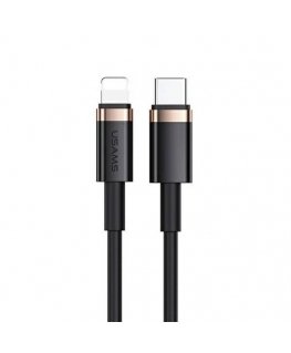 USAMS Kabel U52 USB-C 2A Fast Charge 1m purpurowy|purple SJ436US